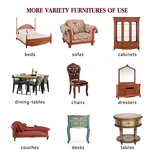 24PCS Furniture Sliders 2.5 Inch Felt Sliders Furniture Pads for Hardwood Floors and All Hard Surfaces - Thumbnail 6