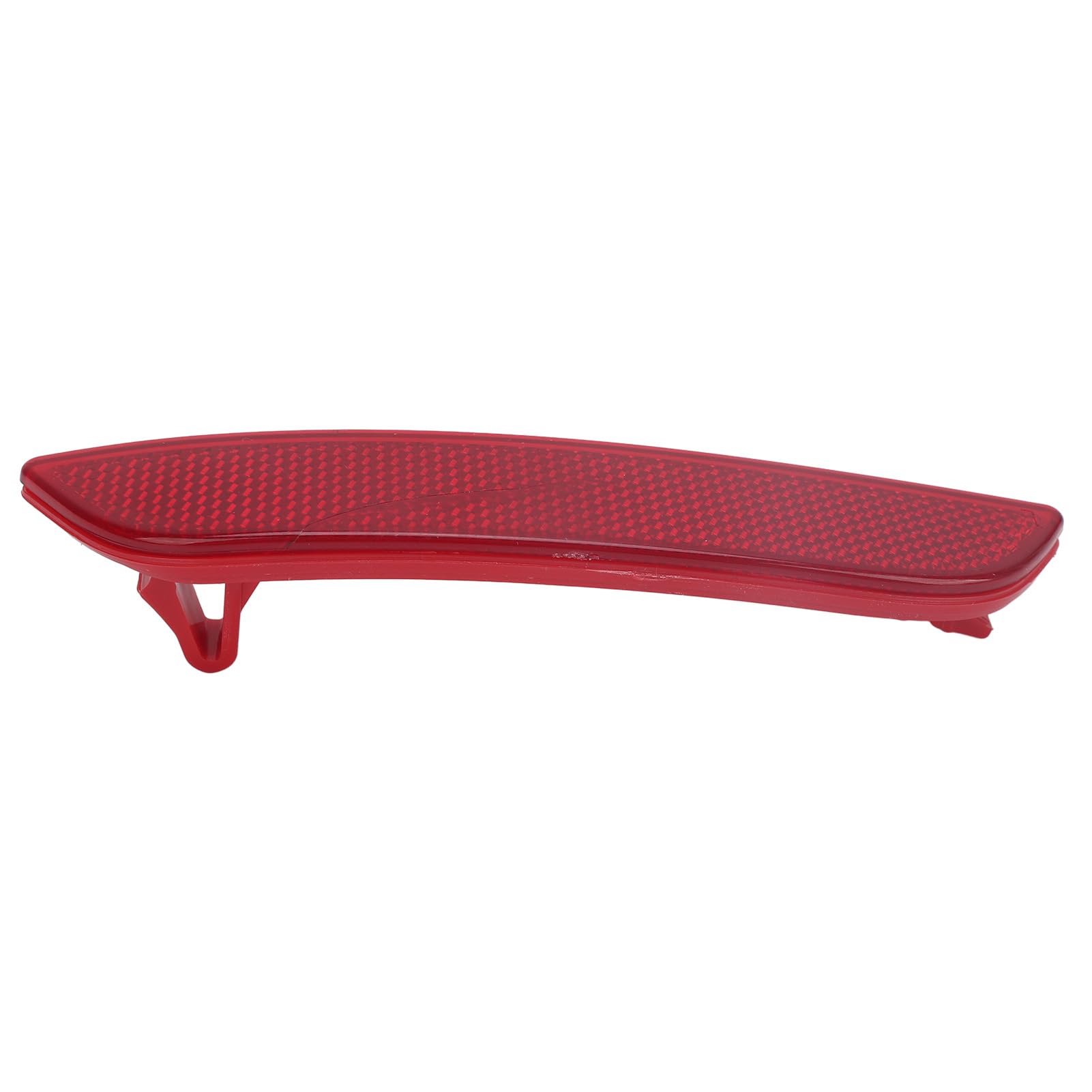 Alomejor Riflettore per Paraurti Posteriore, Materiale ABS con Luci di Posizione Rosse per MK4 e, Migliora la visibilità Notturna e la Sicurezza del Veicolo (Sinistra)