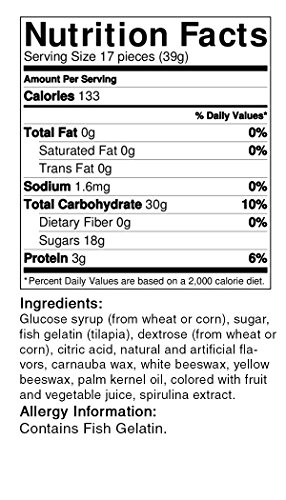 Only Kosher Candy Haribo Goldbears, Kosher Certified, Share Size, 5.29 Ounces Pack (Pack Of 6) #TOP2