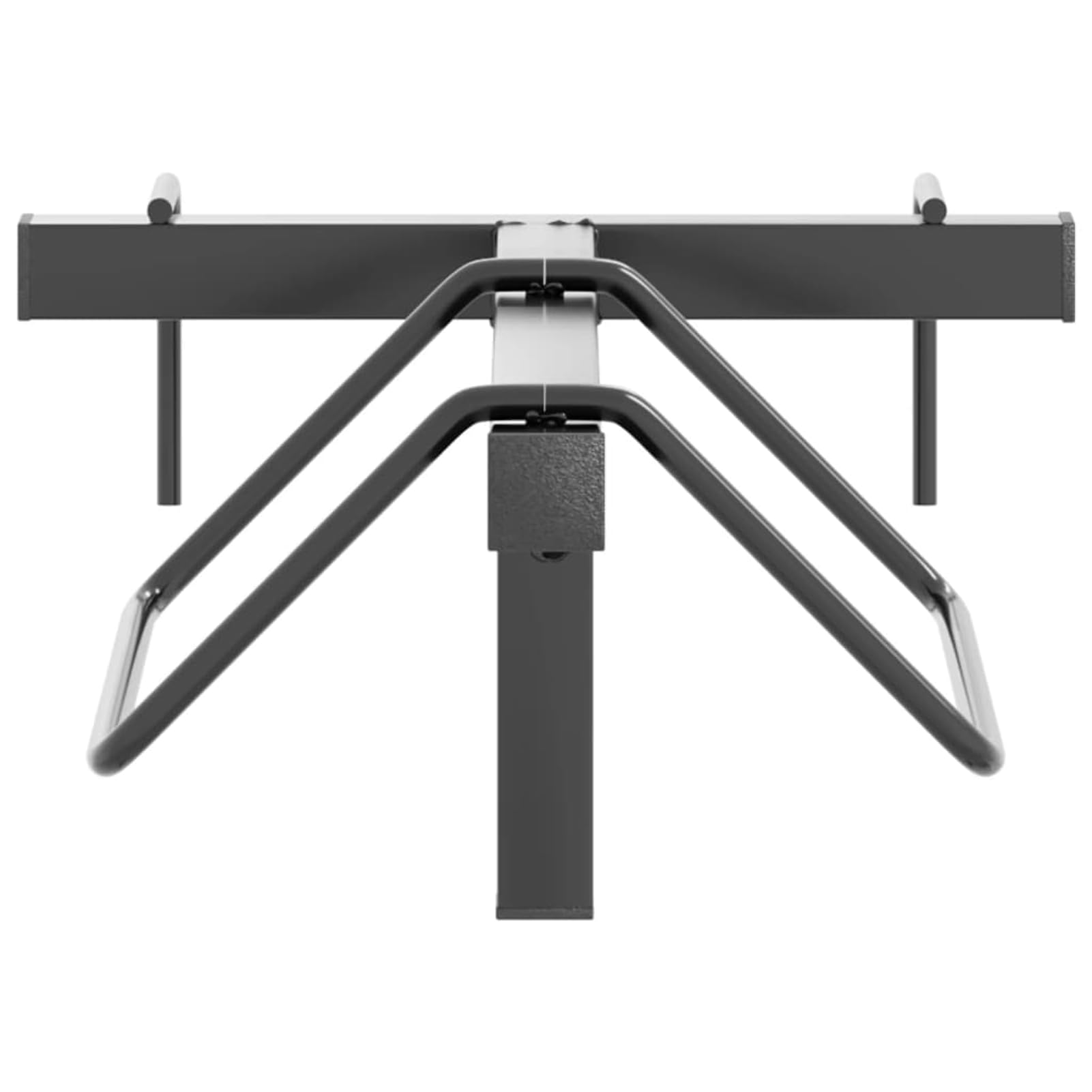 Homgoday Soporte de Silla de Montura de Pared Hierro Negro Soportes para sillas de Montar