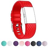 DB for Fitbit Charge 2 Bands Rose Gold Buckle,Charge 2 Sport Replacement Bands Lavender, Fitbit Charge 2 Accessory Wristbands Large