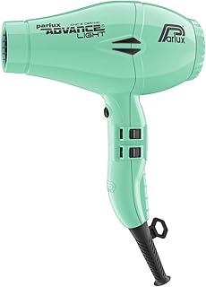 Parlux Advance Light Asciugacapelli Professionale, Ionic & Ceramic, Azzuro (Azzurro smeraldo)