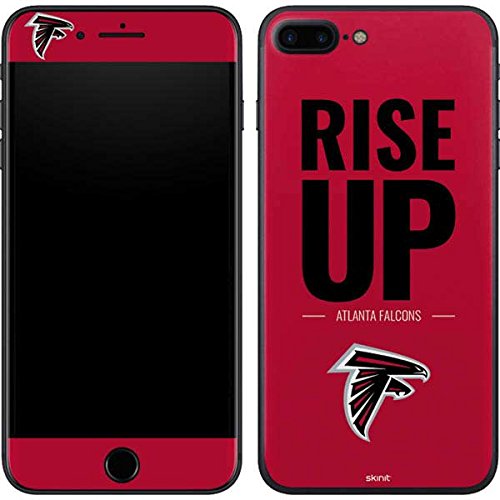 Skinit Decal Phone Skin Compatible with iPhone 8 Plus - Officially Licensed NFL Atlanta Falcons Team Motto Design