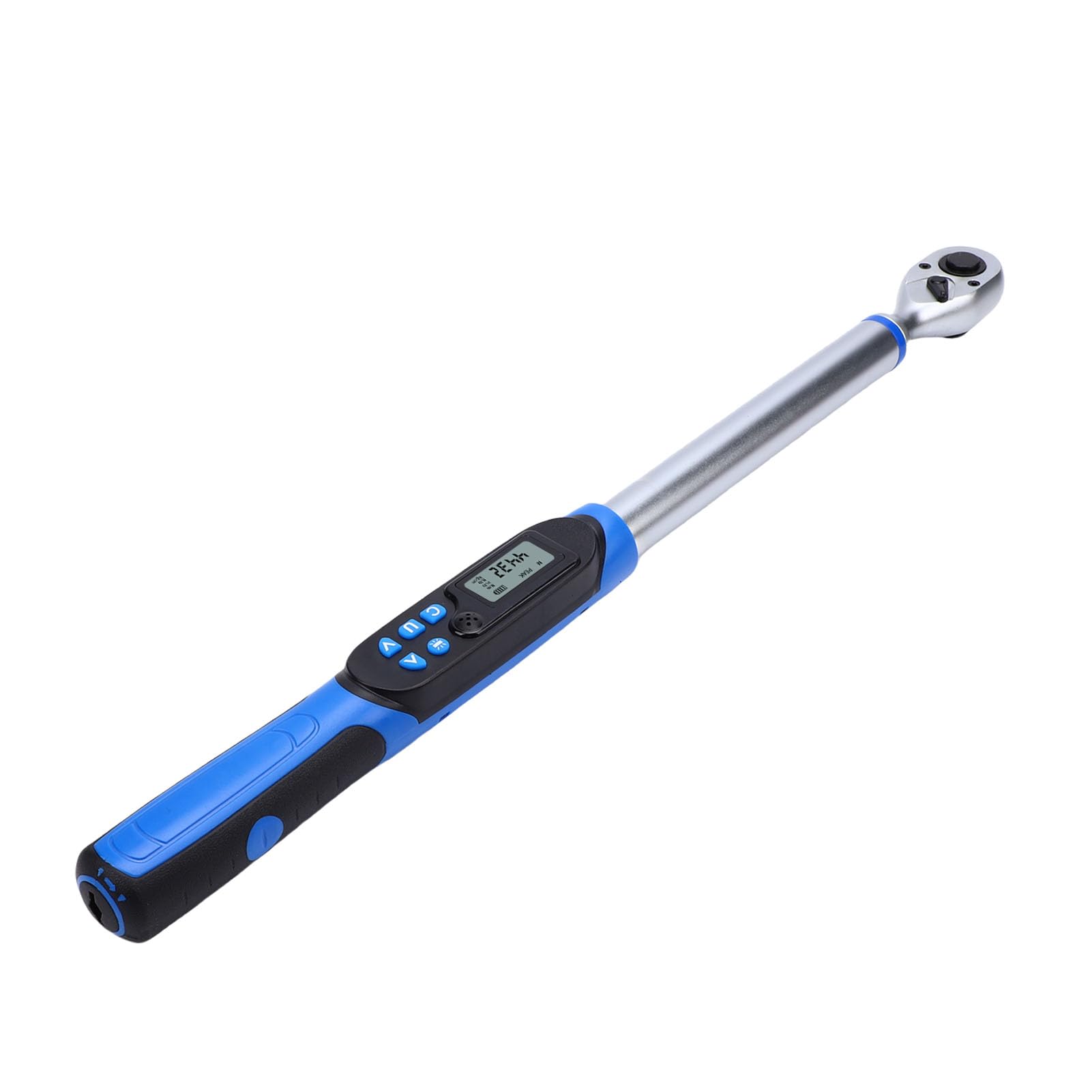Cyfrowy klucz skrętny Napęd 1/2 10 do 200 Nm, elektroniczny klucz skrętny Dokładność ±2% Wyświetlacz LCD z brzęczykiem Przemysłowy klucz nastawny o dużej wytrzymałości ze schowkiem