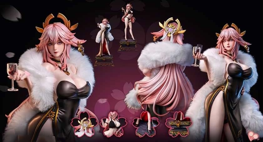 Amazon.co.jp: 原神 八重神子 やえみこ 1/4ケール 塗装済み完成品