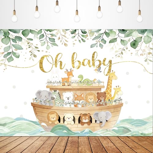 Glawry Fondo Fotográfico Baby Shower 210x150 cm miniatura 1