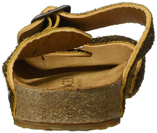 Image of HAFLINGER Andrea Elegant Leather Sandals with Rubber Sole and Cork Latex Footbed Unisex