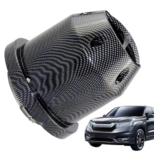 Shitafe 冷気フィルター、冷気吸入フィルター | エアインテークフィルターカーアクセサリーキノコヘッド車冷気吸気フィルター - 旧正月、バレンタインデー、SUV用二層メッシュ汎用エアフィルター