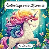  Livre de coloriages de licornes: 20 coloriages de licornes, à partir de 6 ans
