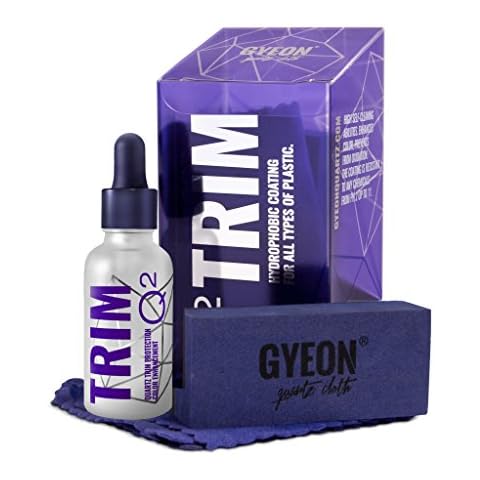GYEON Quartz Q2 Trim 30 ml - Advanced Ceramic Coating for Plastics - Restores and Protects Trim - Enhances Color - UV Protection - Self Cleaning - Long Lasting - Hydrophobic Cover