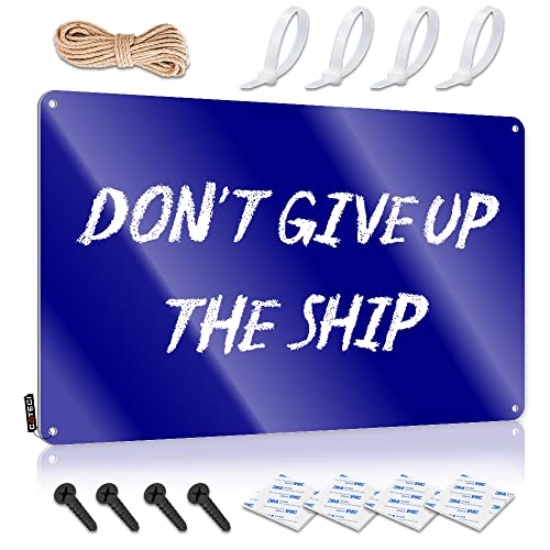 Bar Stuff for Man Cave Don't Give Up The Ship uLŔ z[o[ANZT[ o[TC z[o[p (TCY:30X40CM)