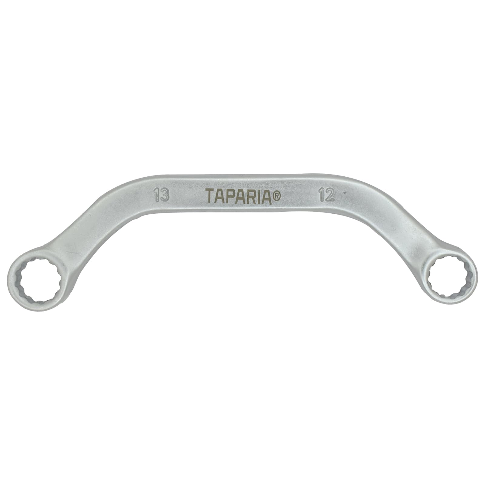 TAPARIA Half-Moon Spanners 12 x 13mm, Curved design Spanner for Loosening and Tightening nuts & bolts, Easy Access in Tight Spaces, Ideal for Automotive, DIY & Industrial Use (B0DCSQ2Y5D) Amazon Price History, Amazon Price Tracker