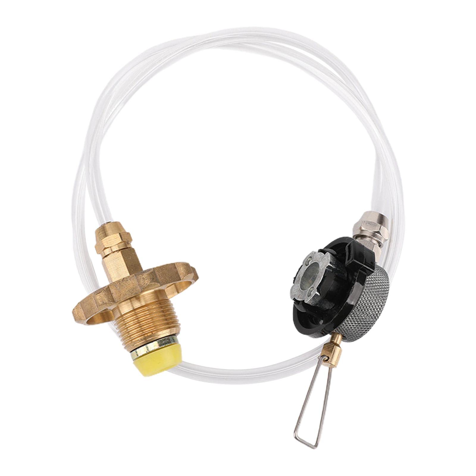 Adaptateur de réchaud de camping à gaz propane, 1lb, petit, précieux, convertir en filetage de bouteille EN417, adaptateur en laiton 7/16 , camping en plein air, 2 pièces  13