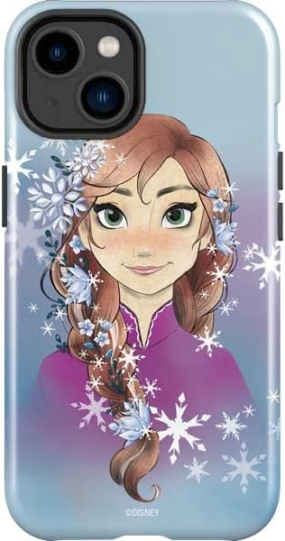 Skinit Impact Phone Case Compatible with iPhone 15 Plus - Officially Licensed Disney Anna Portrait Design disponible en Yaxa Peru