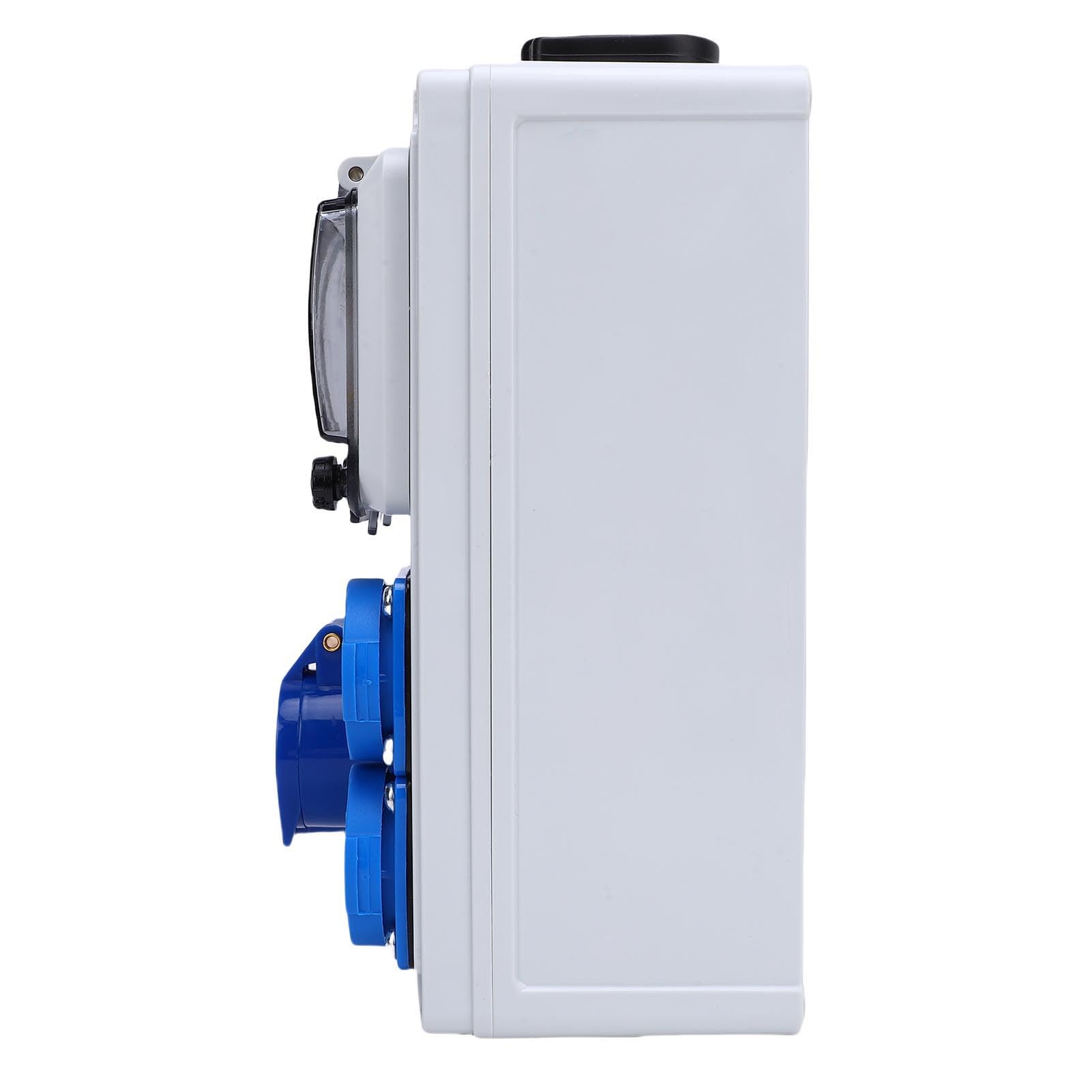 Zewnętrzna Skrzynka Rozdzielcza Obudowa Gniazdka Elektrycznego Przenośna Przemysłowa Skrzynka Gniazdkowa 250x150x100mm IP44 do IP67 Wodoodporna, Ognioodporna z Typem Wyłącznika
