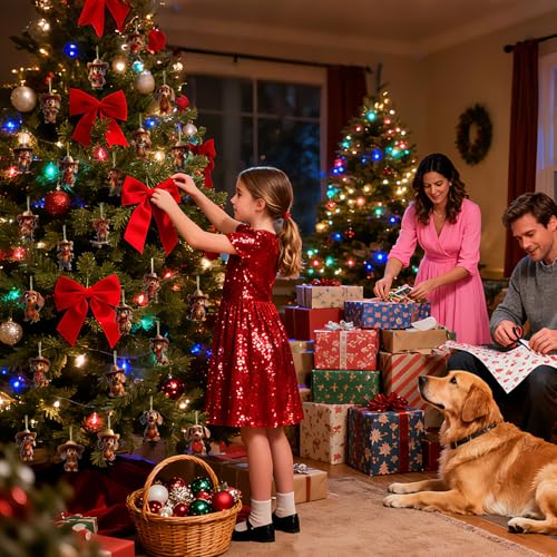 Christmas Acrylic Pendant Calendar | 24-Day Count Down to Christmas Dachshund Calendar - Collectible Keepsake 2D Acrylic Flat,for Living Room Mantel Tree Wall Window - Image 3