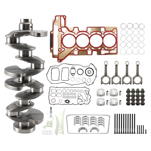 Areyourshop N20 Engine Overhaul Rebuild Kit for BMW 2.0L Select Models- Crankshaft, Pistons, Conrods, Gasket Kit, Timing Chains & More (Fits 2010-2017 125i, 320i, 328i, X1, X3, Z4)
