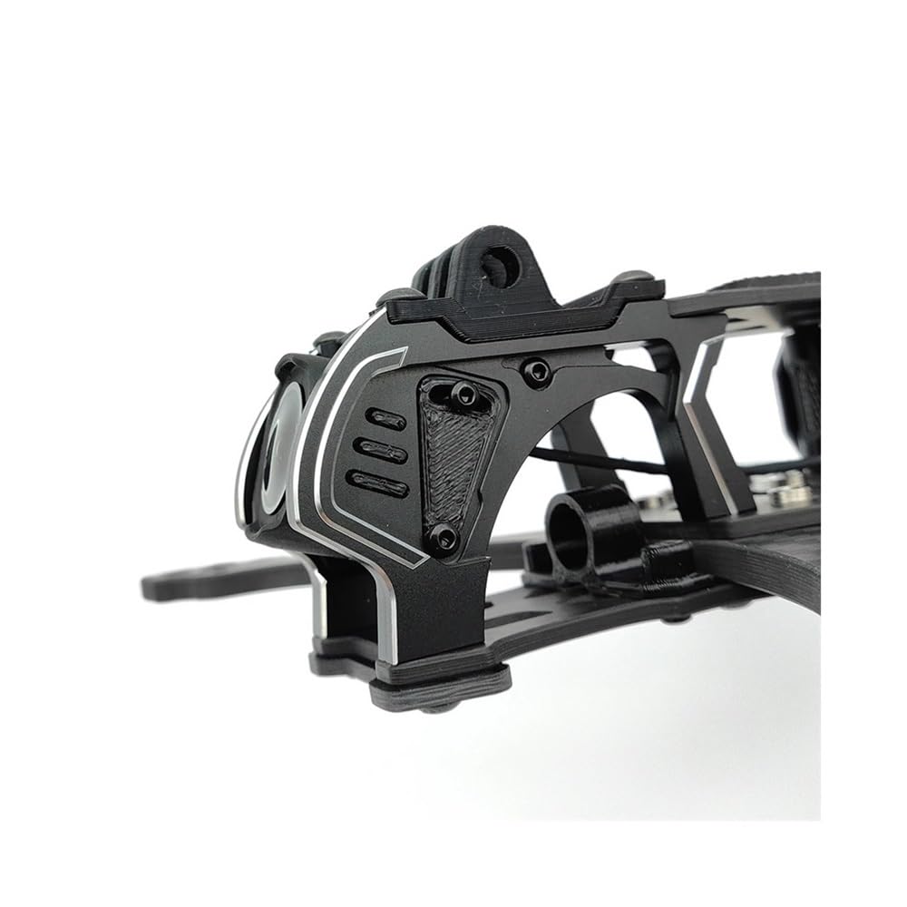 MARK5 O4 PRO - Kit de marco de carbono de 5 pulgadas para dron FPV de 2.5 mm, placa de hélice de soporte (kit de marco CC negro)