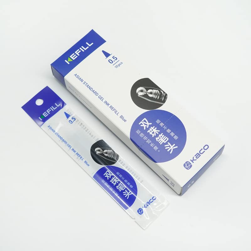 Bolígrafo Kaco Pure Retráctil tinta gel negro 10 unidades miniatura 5