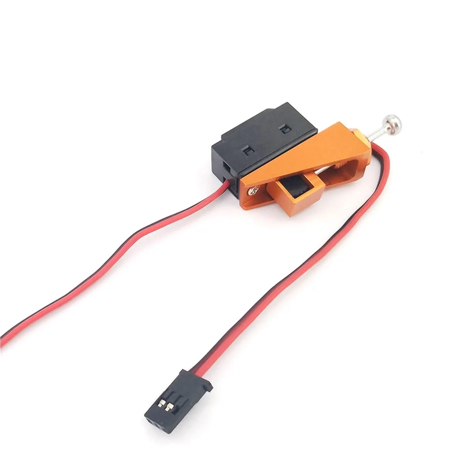 Interruptor de Encendido y Apagado del Receptor de Modelo RC con Varilla de Control de Montaje de Aluminio for Caja de Accesorios Impermeable for Barco y Coche RC