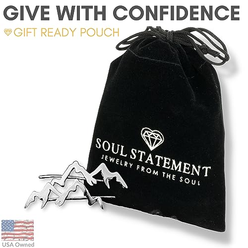 Mountain Peak Crawler Earrings Silver Mountains Climbers Wrap Earring4