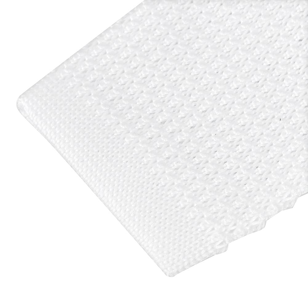 Cryfokt Weiße Polyester-Reitkrawatte, Exquisites Ritter-Reitzubehör für Männer und Frauen, 45,7 X 6,1 X 2,5 Cm