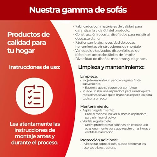 Sofá cama clic clac libro de 3 plazas acabado marrón piedra modelo Havel moderno de Somnia Descanso 8