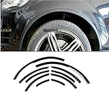 Improve Performance: These Wheel Arch Fender Flares with clear look and stylish design,it will personalize and update your car, enhance the appearance of the vehicle and improve overall performance in handling and durability