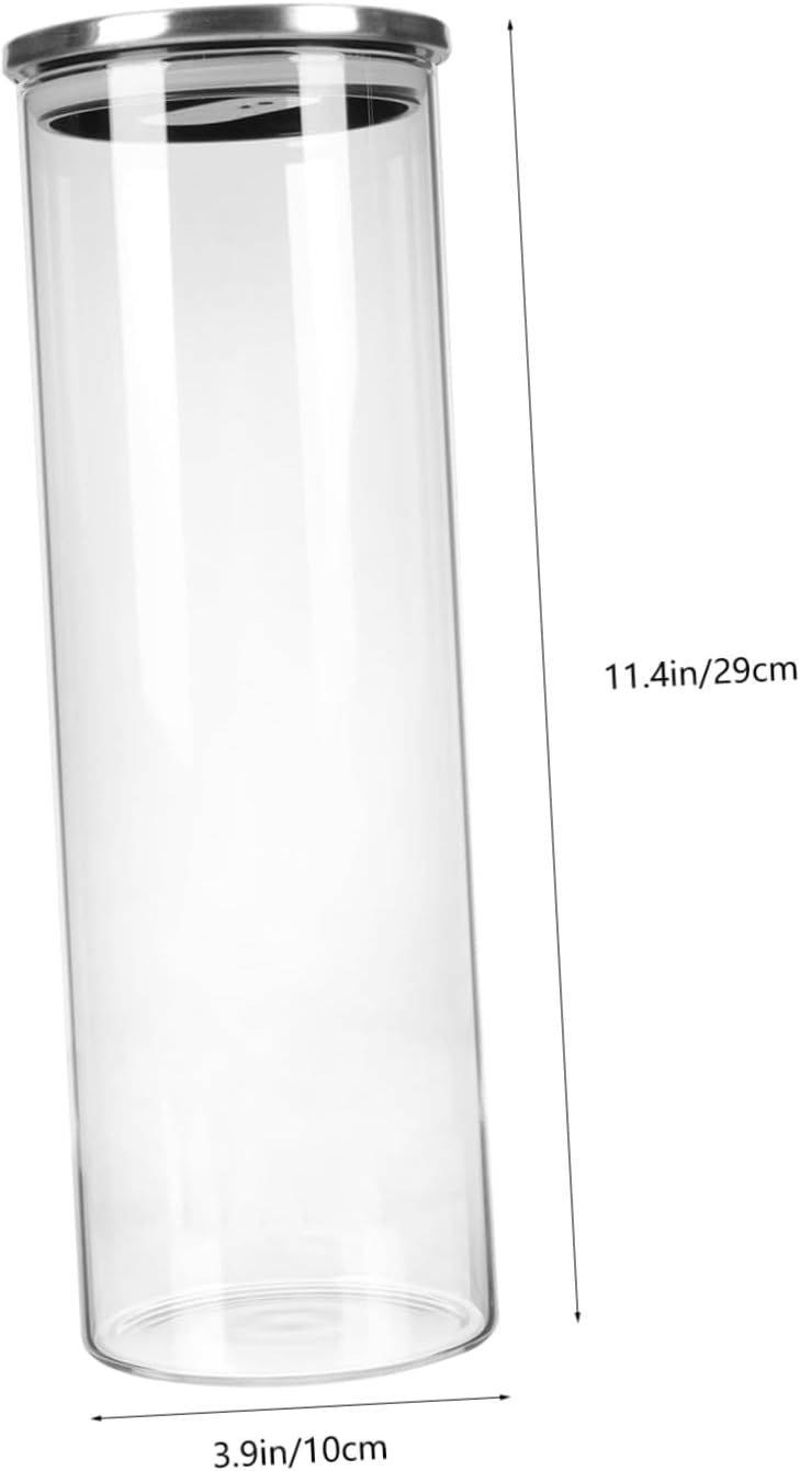 1pc Food Storage Canister Airtight Jar for Kitchen Organization for Pasta Snacks and Fresh Ingredients Easy to Clean and Odor Sealed Storage