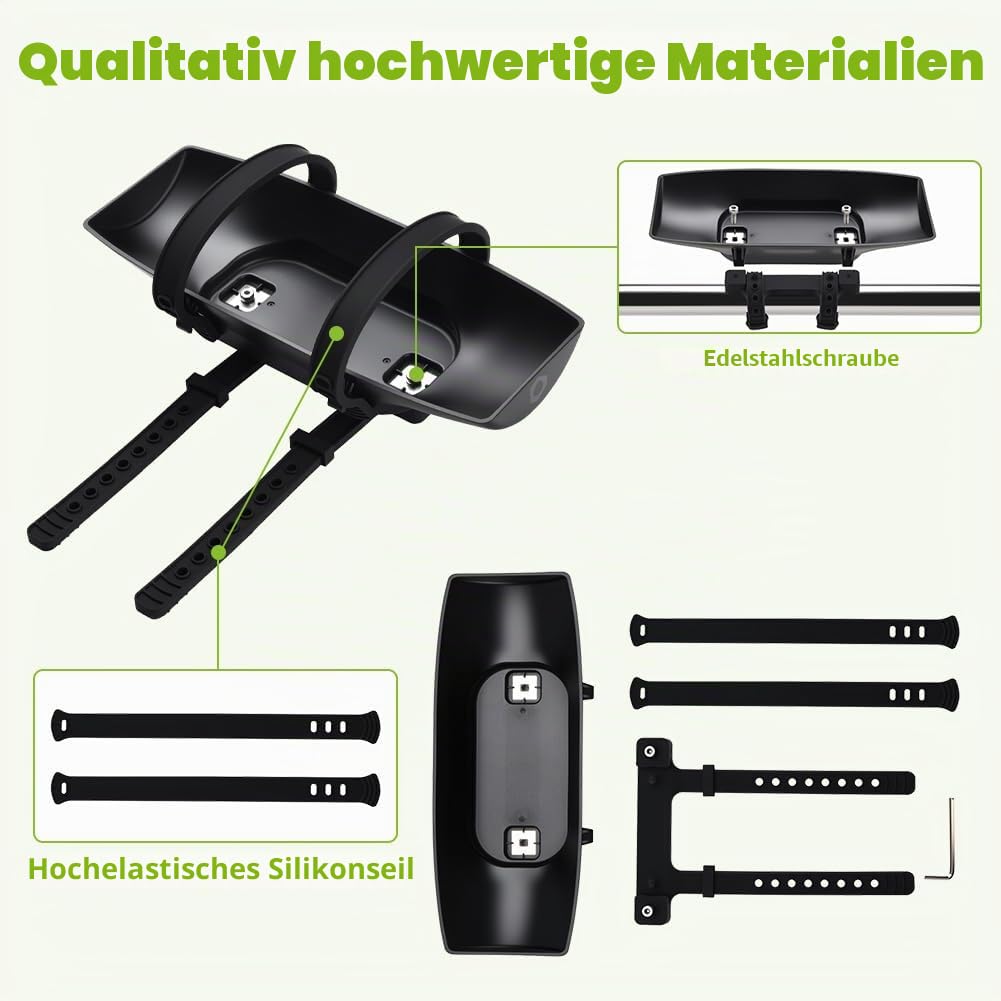 Tragbare Halterung für JBL Charge 6/5/4/3/Charge Essential 2/Essential Bluetooth-Lautsprecher,Outdoor Lenker-/Rohradapter für Fahrrad, E-Scooter, Golfcart & Bootsgeländer