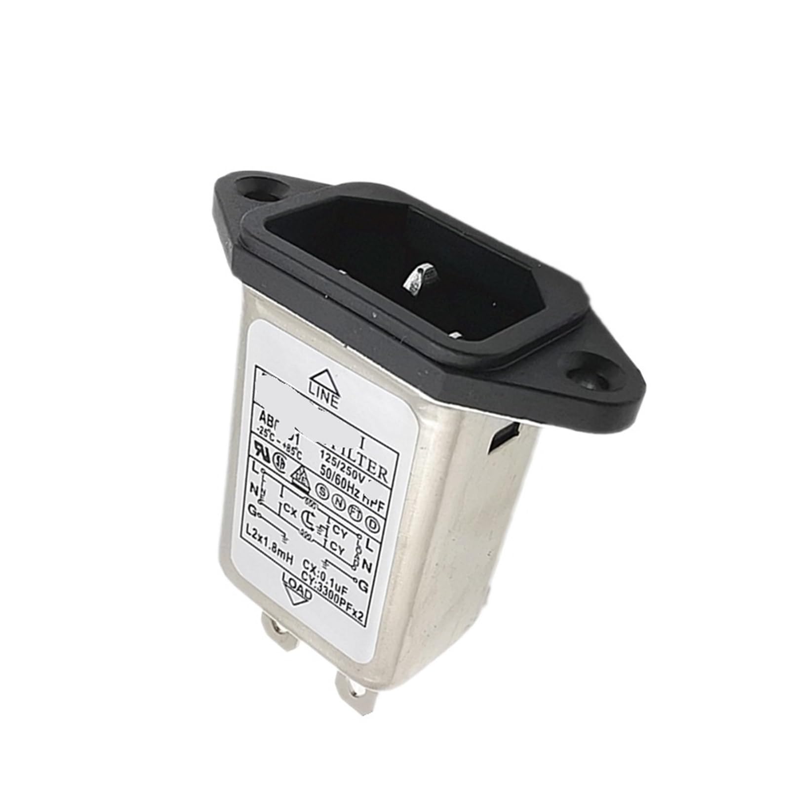 AC-Steckdosen-Stromfilter AB10D1 3A 6A 10A Anti-Interferenz-Filter AB06D1 AB03D1(AB03D1 3A)