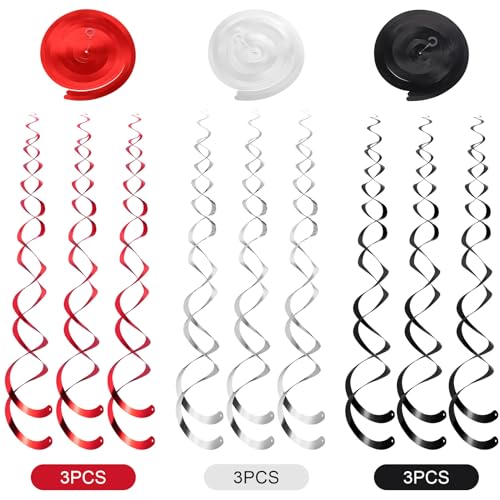 Image of Sumind 30 Pcs Graduation Party Hanging Swirl Decorations Class of 2026 Congrats Grad Supplies for 2026