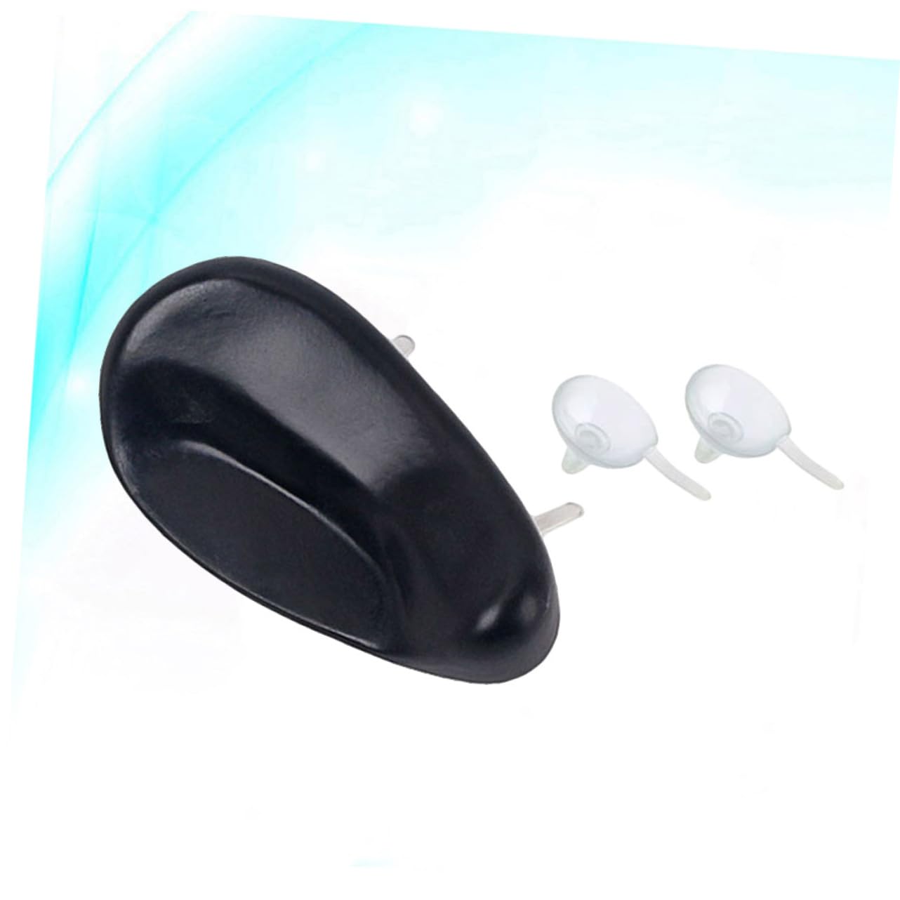 SUPVOX 3piezas Soporte Para Violín Absorbente De Sudor Con Ventosas Fijas Cojín De Tpu Negro Ligero y Duradero Diseño Ergonómico Para Comodidad Tocar Protege La Superficie Del