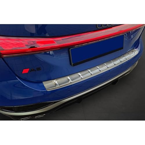 Avisa Stainless Steel Rear bumper protector compatible with Audi A5 Avant (B10) 2024- 'Ribs'