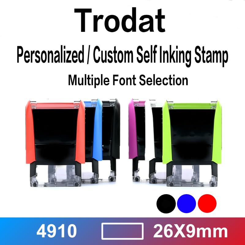 Sello de autoentintado personalizado Personalizado/Sello de posición de firma