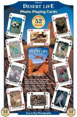 SEA and SKY Discover Desert Life Playing Cards