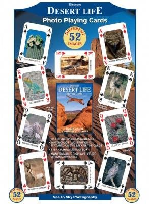 SEA and SKY Discover Desert Life Playing Cards