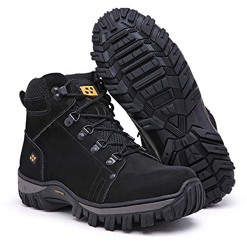 Bota Adventure Coturno Masculino Trail (43, Preto)