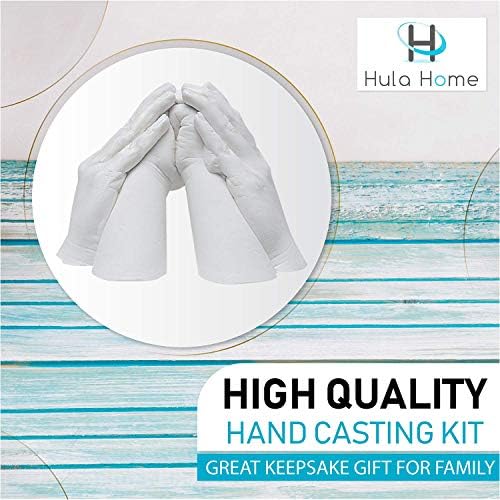 XL Hand Casting Kit for Families, Up to 6 Hands (Adults and Children) | Hand Hold Mold Plaster Casting DIY Keepsake Hands Sculpture Kit 7 51sCtNC5ieL. AC