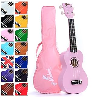 Ukulele Soprano Rose: 4 Cordes Ukelele (Inc. Gratuit Tableau Téléchargeable Corde Débutants, Des Feuilles De Chant Et De… - Les Beatles, Paul McCartney, John Lennon, RIngo Starr, George Harrison