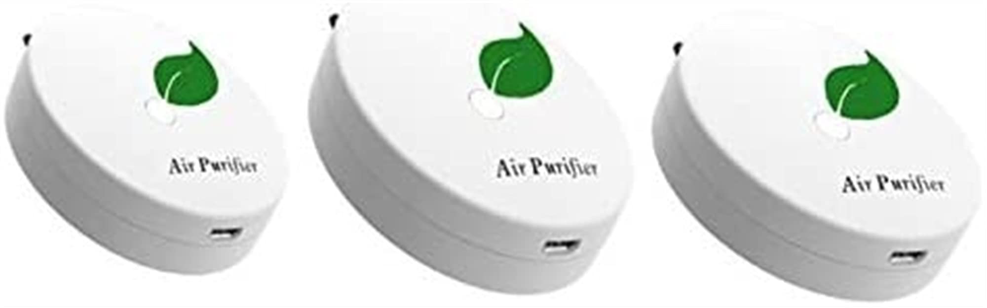 Purificador de aire para el hogar, purificador de aire negativo, collar portátil, purificador de aire, para adultos y niños, 3 piezas