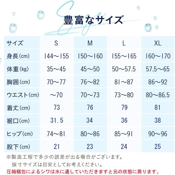 SPOXIA水着の素材と品質