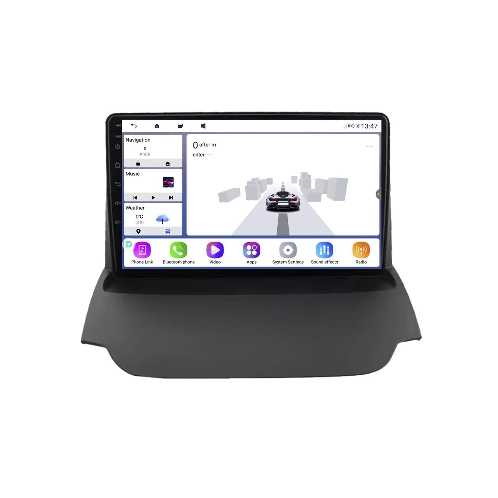 Car Touch Screen Radio for Ford Ecosport 2013-2017 Android 15 9 Zoll Car Multimedia Player Wifi Gps Fm Am For, 8core8+256G