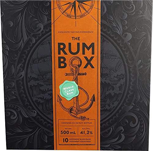 PiHaMi The Rum Box Tasting Set mit 10 Rum Sorten aus 10 Ländern (Edition 1), 500 g – Bild 4