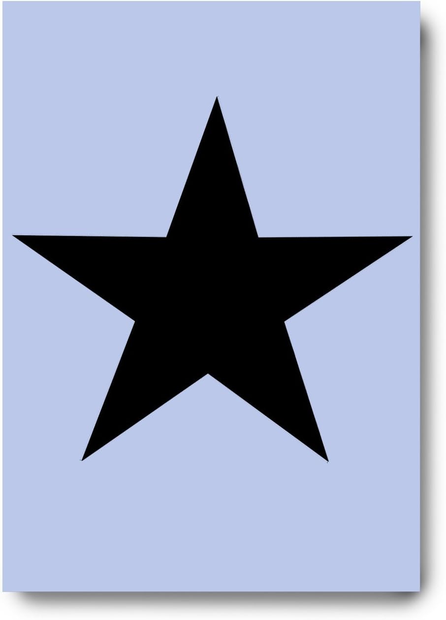 Dovetails Vintage A4 Star Stencil 210 x 297 mm (175 X 185 mm Image Size Point to Point)
