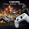 AceGamer Wireless Pro Controller for Nintendo Switch/Lite/OLED/Switch 2/PC, 2 pack, Dual Vibration/Turbo/Ergonomic ! (Black&White)