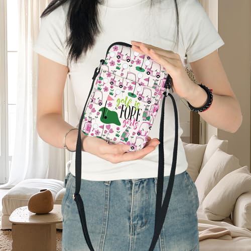 WZMPA Golf Girl Adjustable Strap Bag Lady Golf Lover Gifts Golf Is Fore Girls Crossbody Bag Golf Player Merchandise4