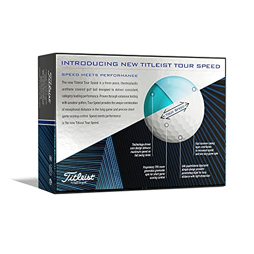 Titleist-Tour-Speed-Pelota-DE-Golf-Hombre