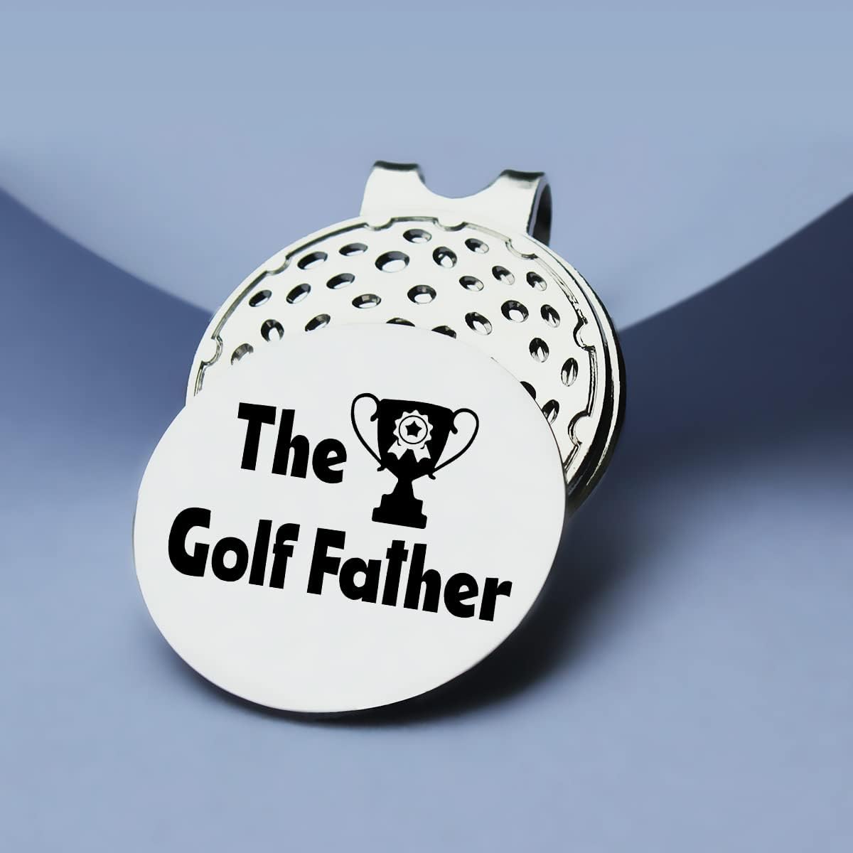 review TSUYAWU The Golffather Golf Ball Marker - Funny Golf Marker with Magnetic Hat Clip Golf Novelty Gift - Golf Accessories Gifts for Grandpa Dad Golf Lovers Golfer Men