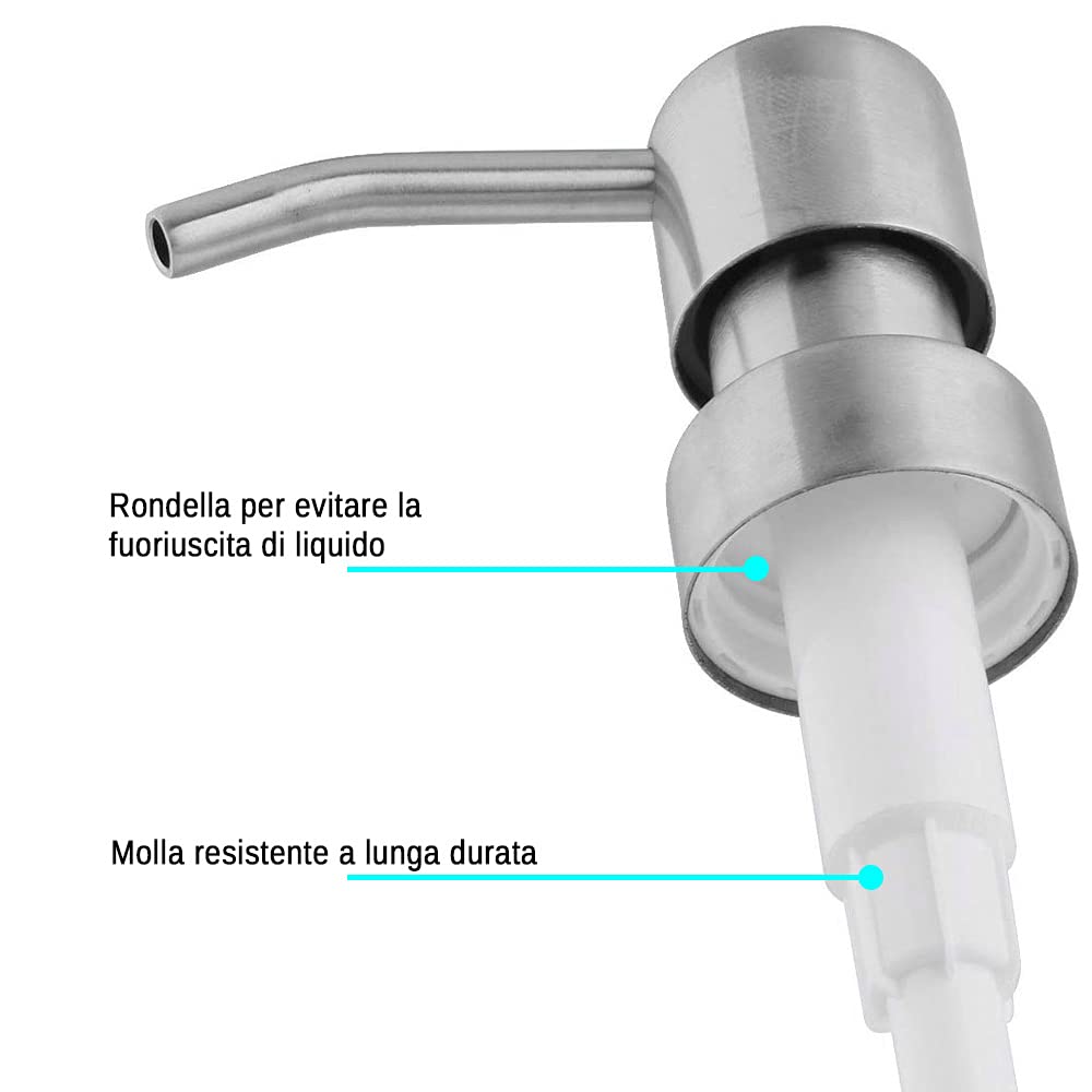 Inbagno Accessori Bagno in Set Completo 3 Pezzi Effetto Pietra Turchese Cobalto, Kit Accessori appoggio, Include Dispenser, portaspazzolini e portasapone in Resina (Set 3)